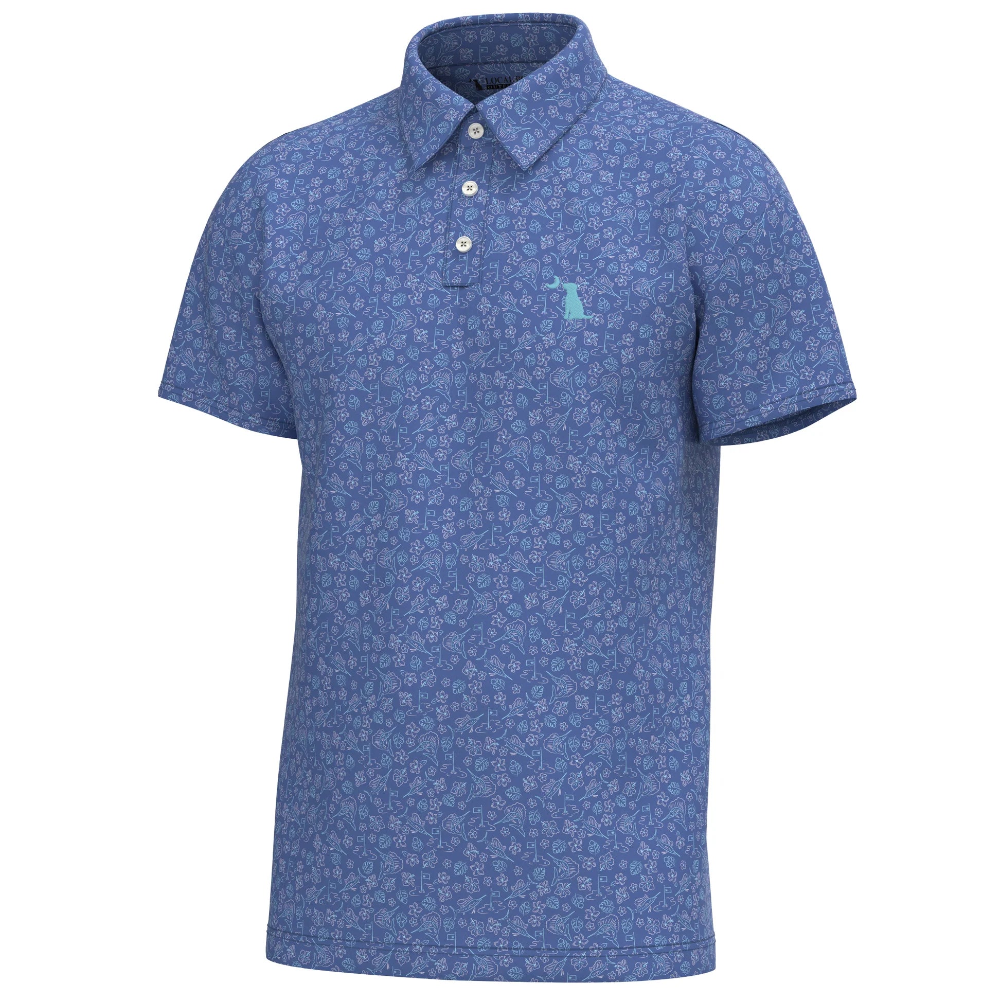 Local Boy Men's Dirty Myrtle Polo