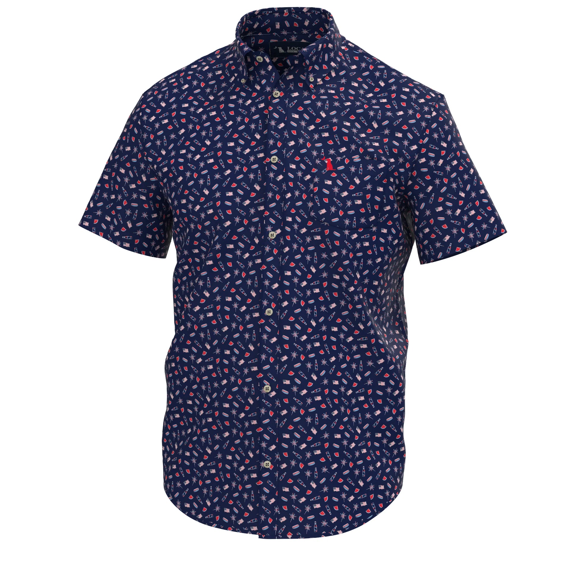 Local Boy Men’s Low Country Button Down