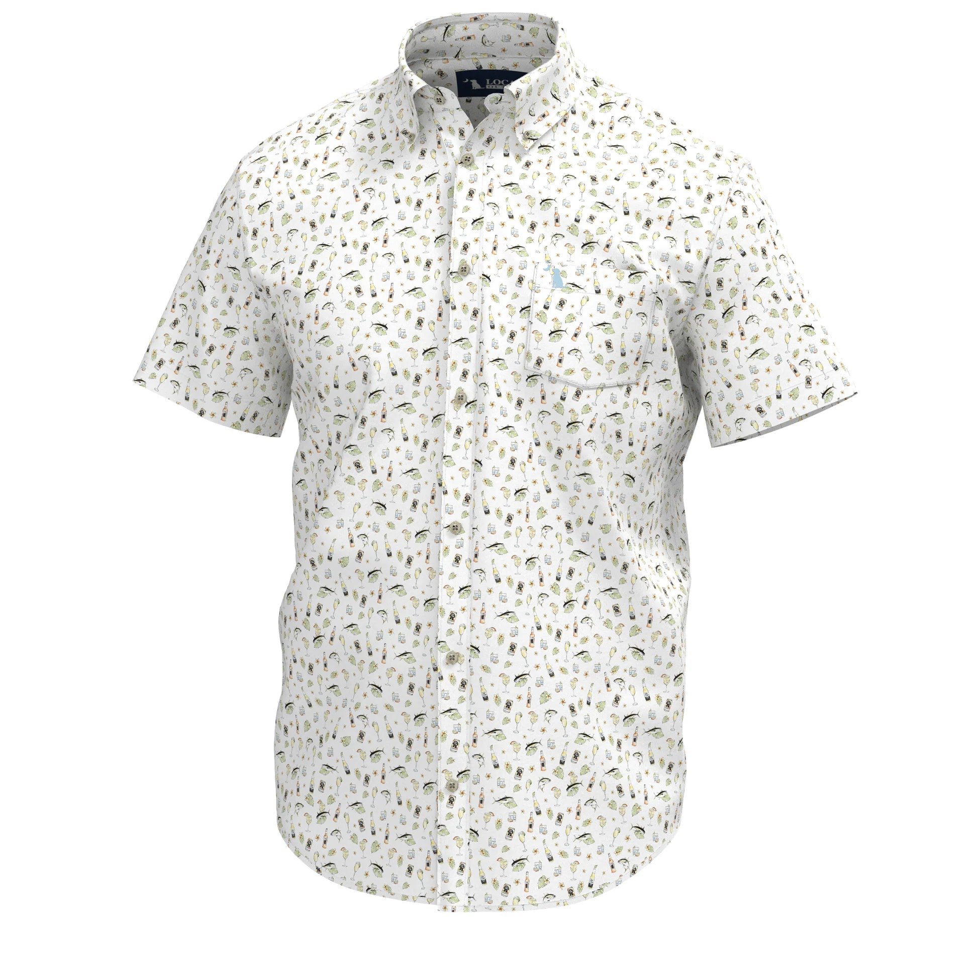 Local Boy Men’s Low Country Button Down