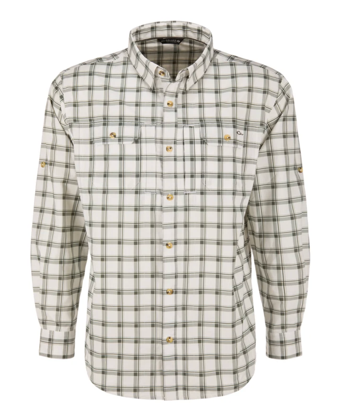 Drake Men's Wingshooter Hunter Creek Button Down Shirt