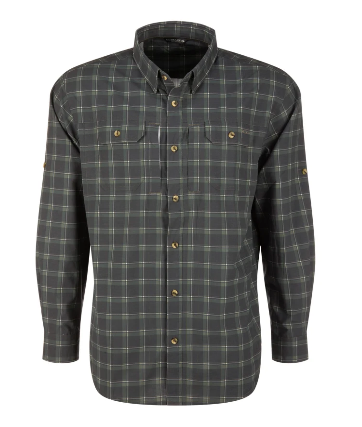 Drake Men's Wingshooter Hunter Creek Button Down Shirt