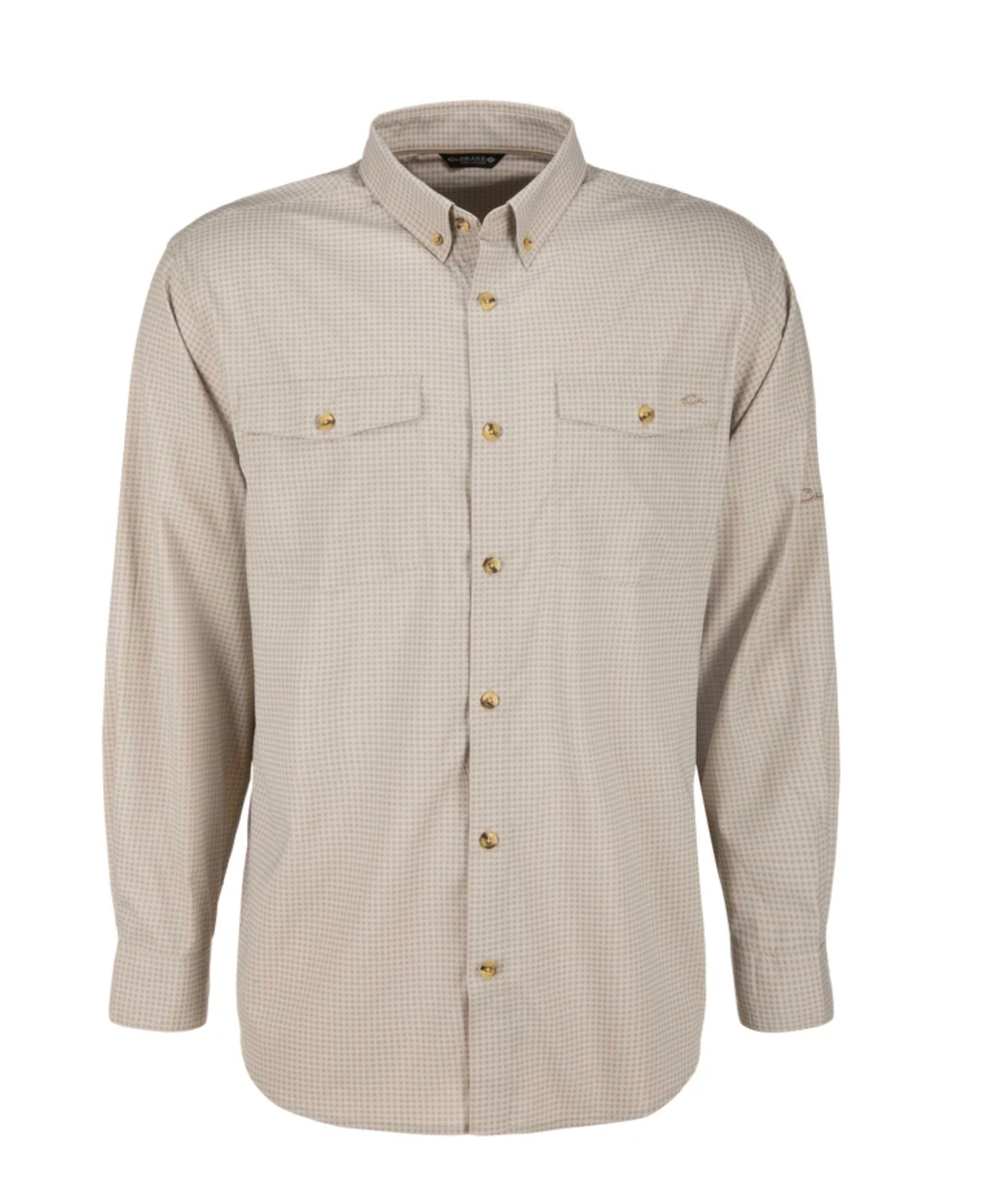 Drake Men's Frat Tattersall Gingham Button Down