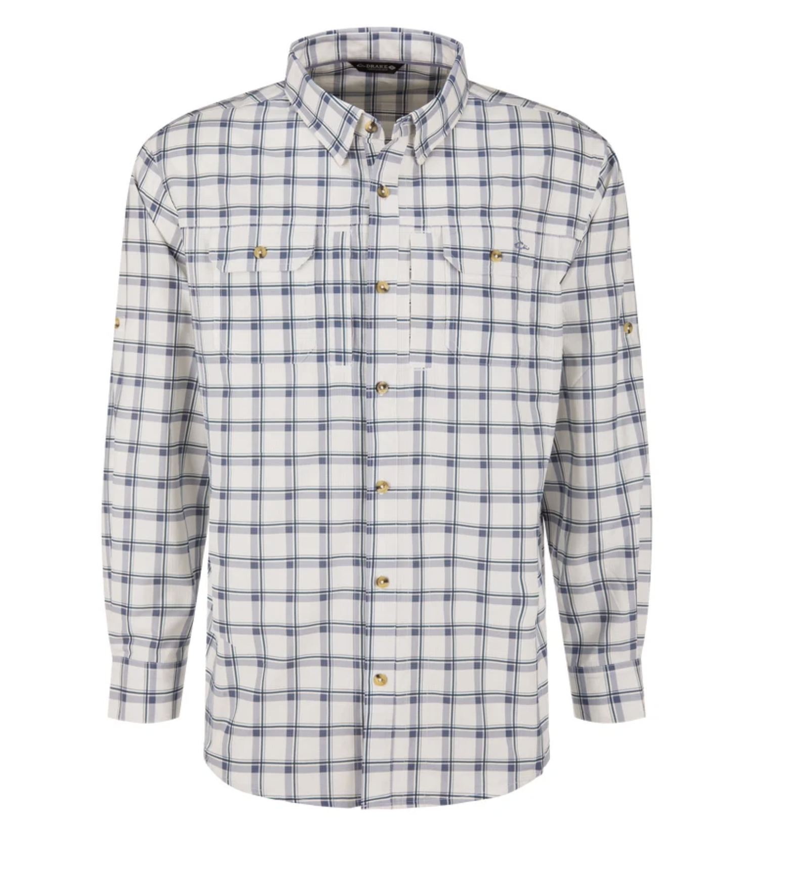 Drake Men's Wingshooter Hunter Creek Button Down Shirt