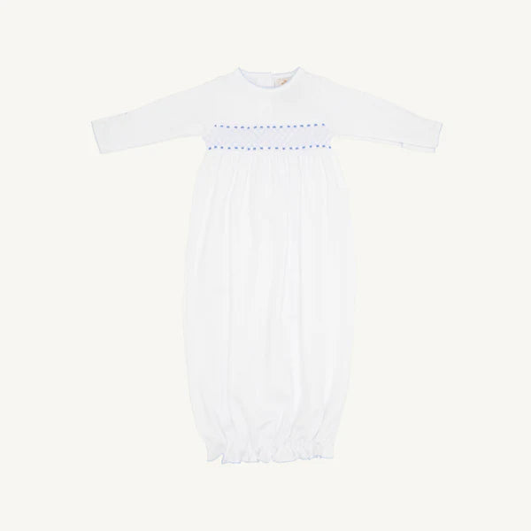 Beaufort Bonnet Baby Sweetly Smocked Girl Greeting Gown