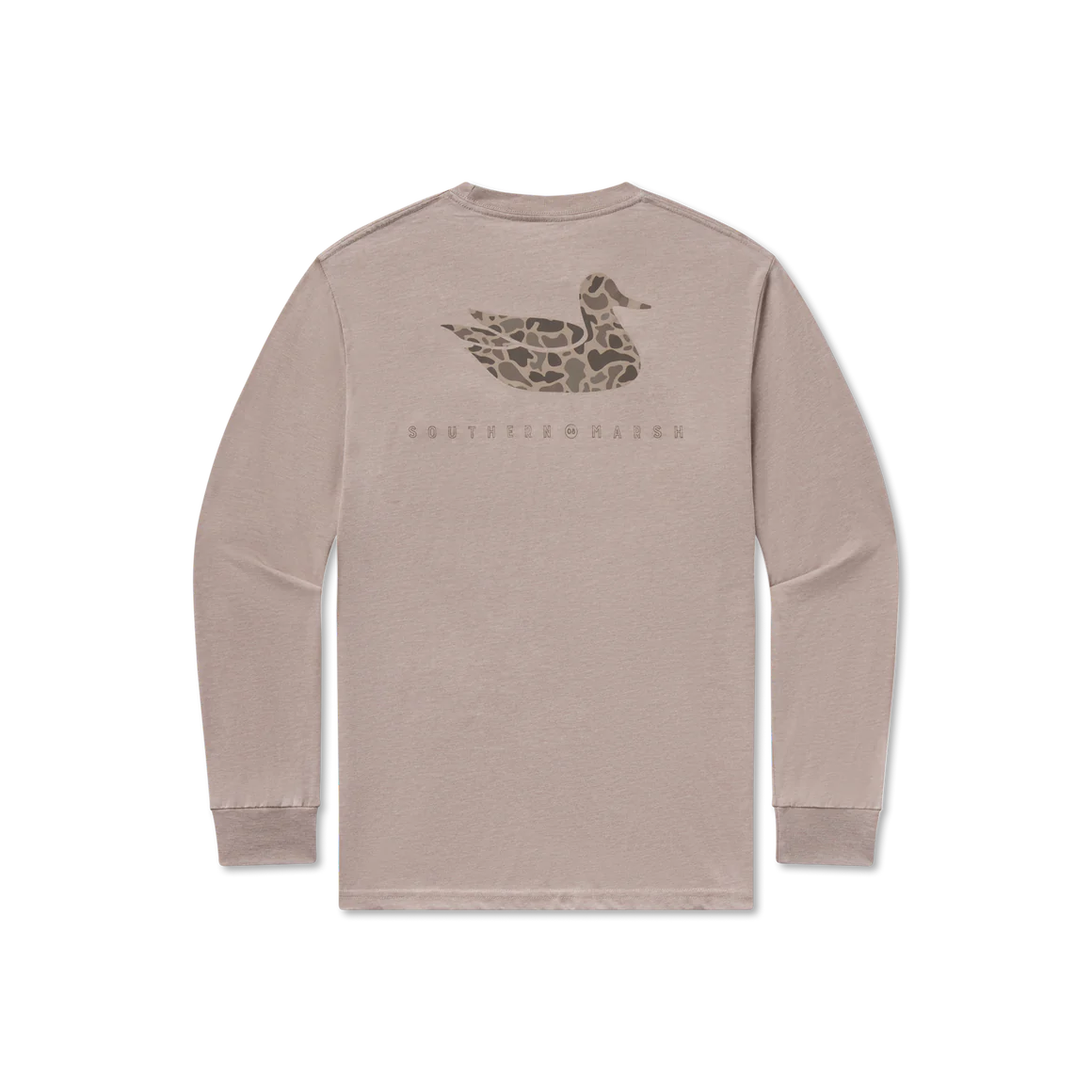 Southern Marsh Long Sleeve Retro Duck Originals Seawash Tee