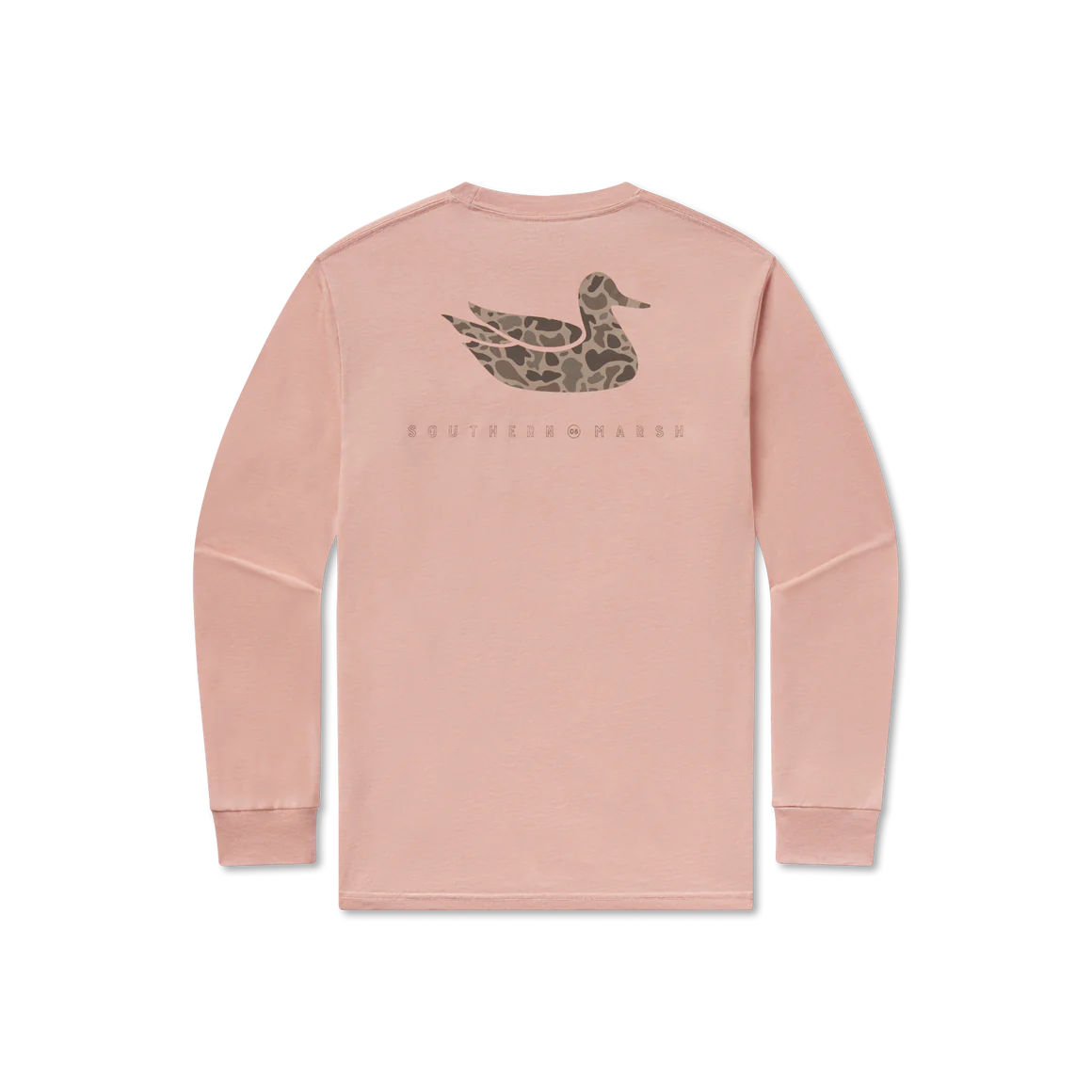 Southern Marsh Long Sleeve Retro Duck Originals Seawash Tee