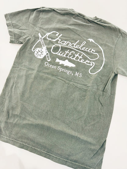 Chandeleur Outfitters Stig Logo Tee