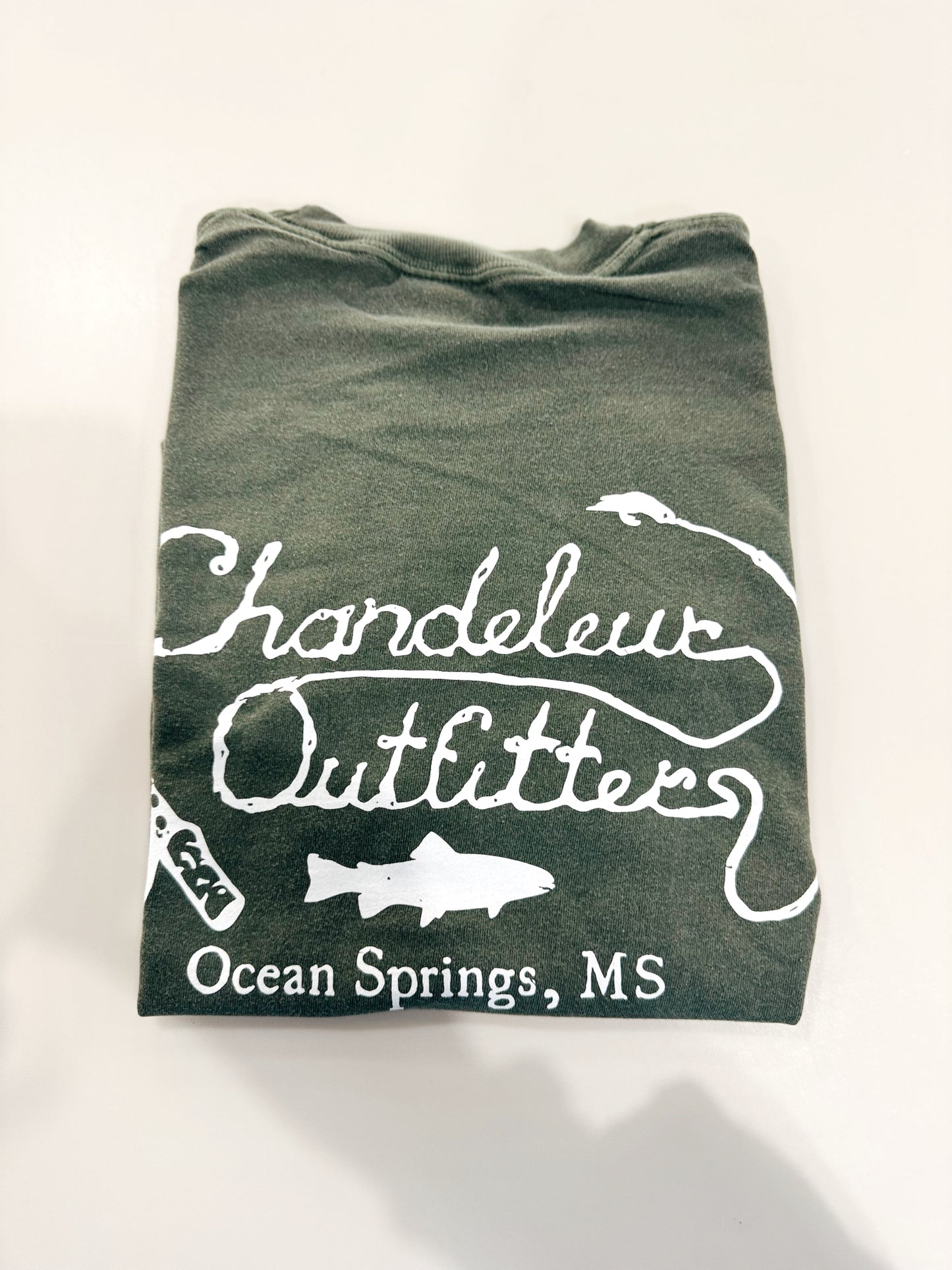 Chandeleur Outfitters Stig Logo Tee