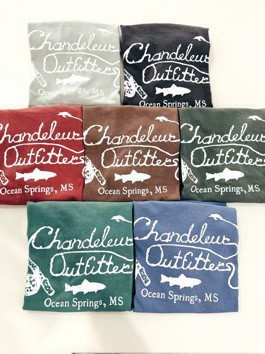 Chandeleur Outfitters Stig Logo Tee