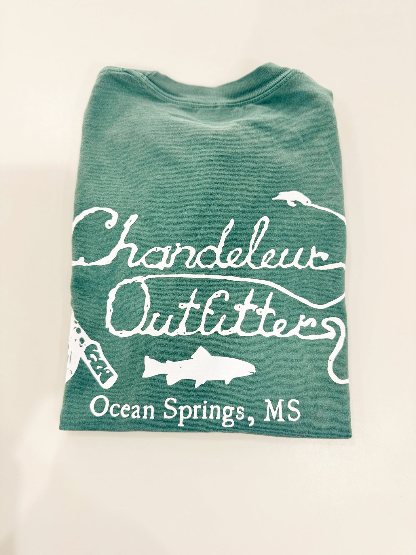 Chandeleur Outfitters Stig Logo Tee