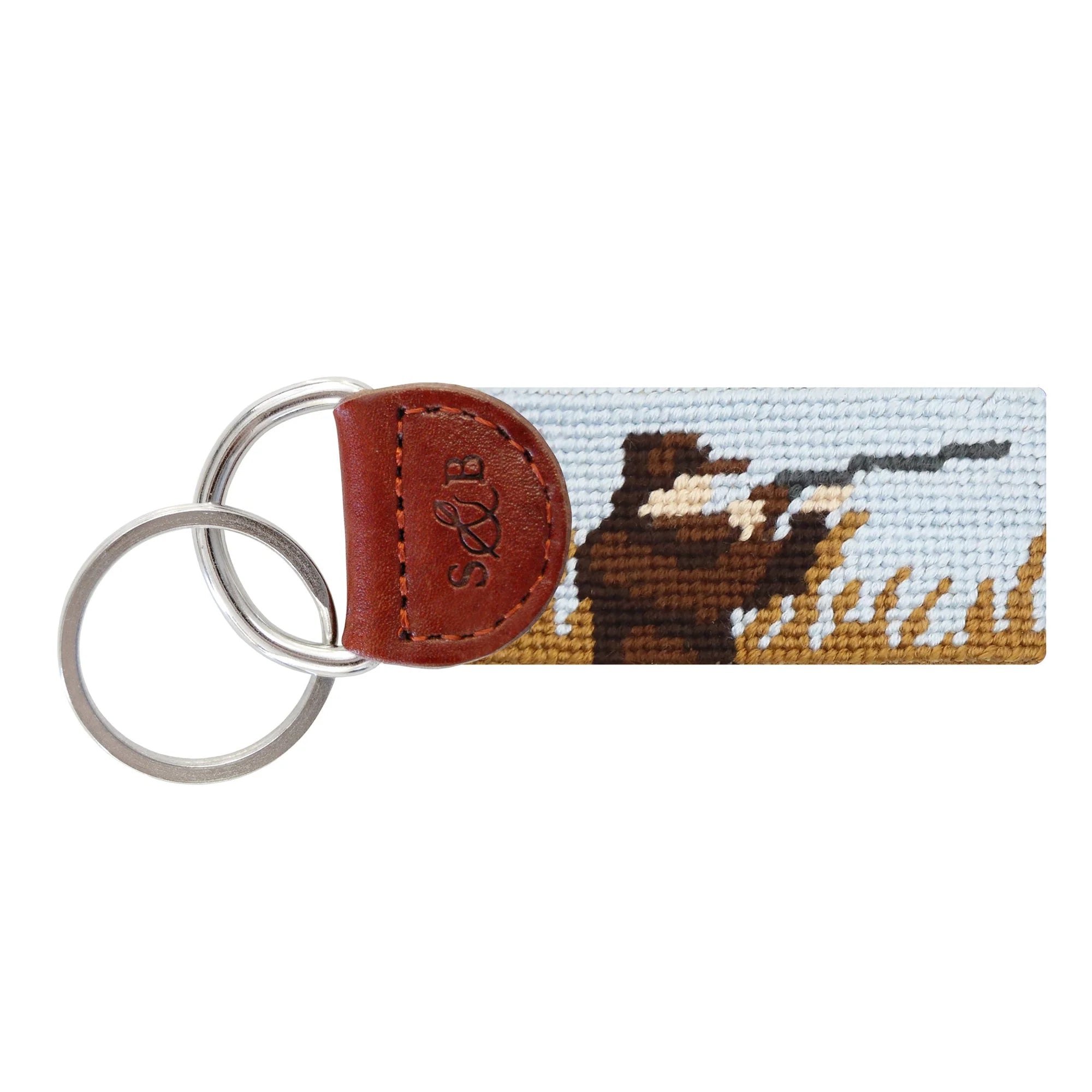 Smathers & Branson Hand-Stitched Key Fobs