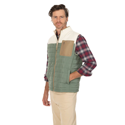 Fish Hippie Men's Bodie Quilted Vest