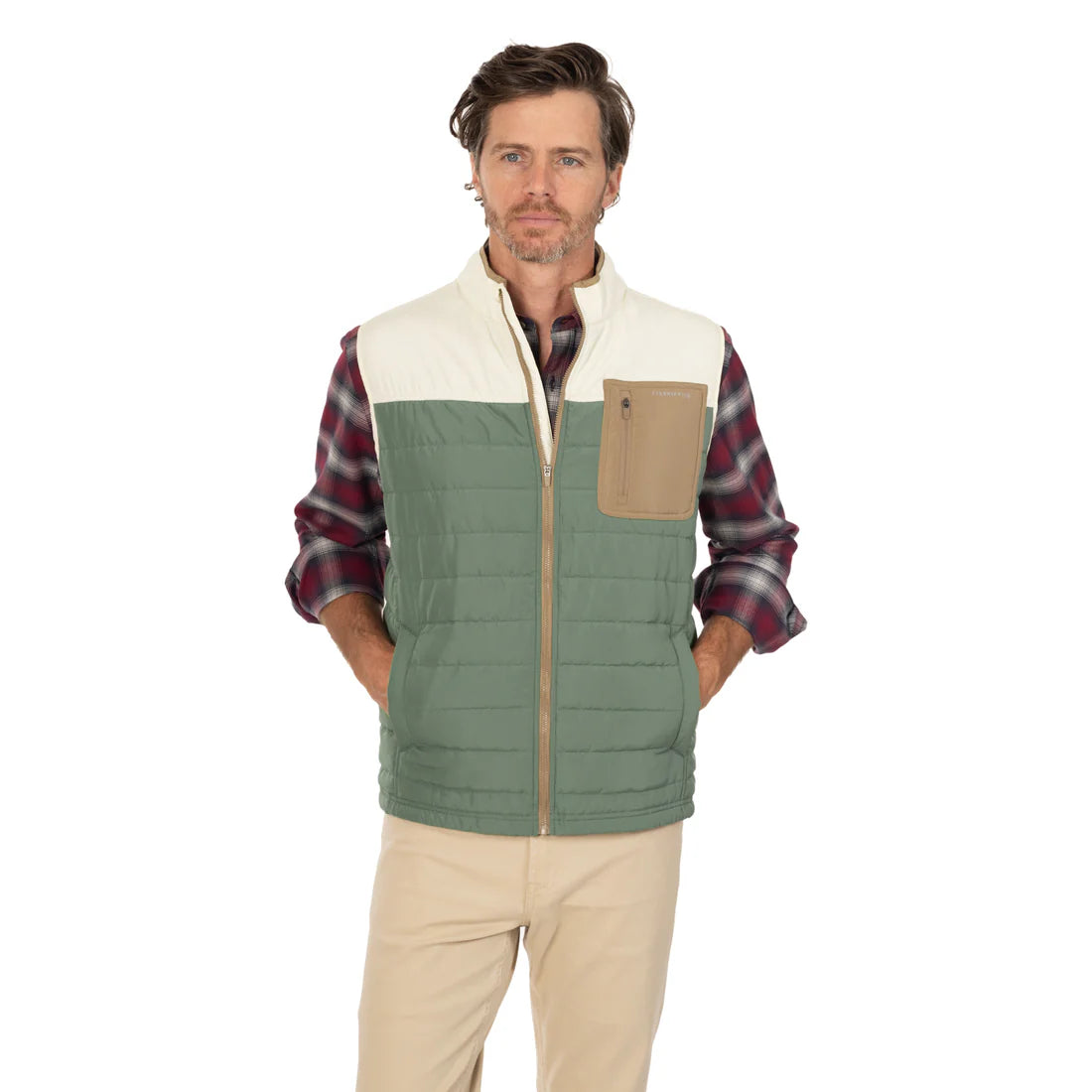 Fish Hippie Men's Bodie Quilted Vest