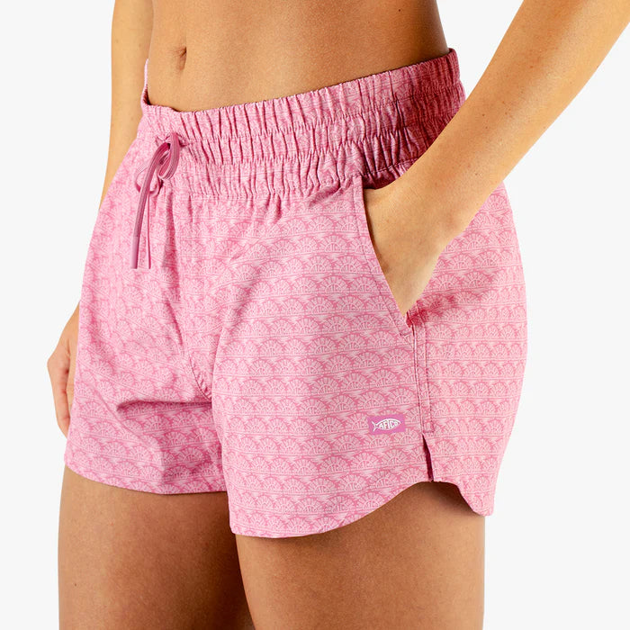 Aftco Women's Printed Strike Shorts
