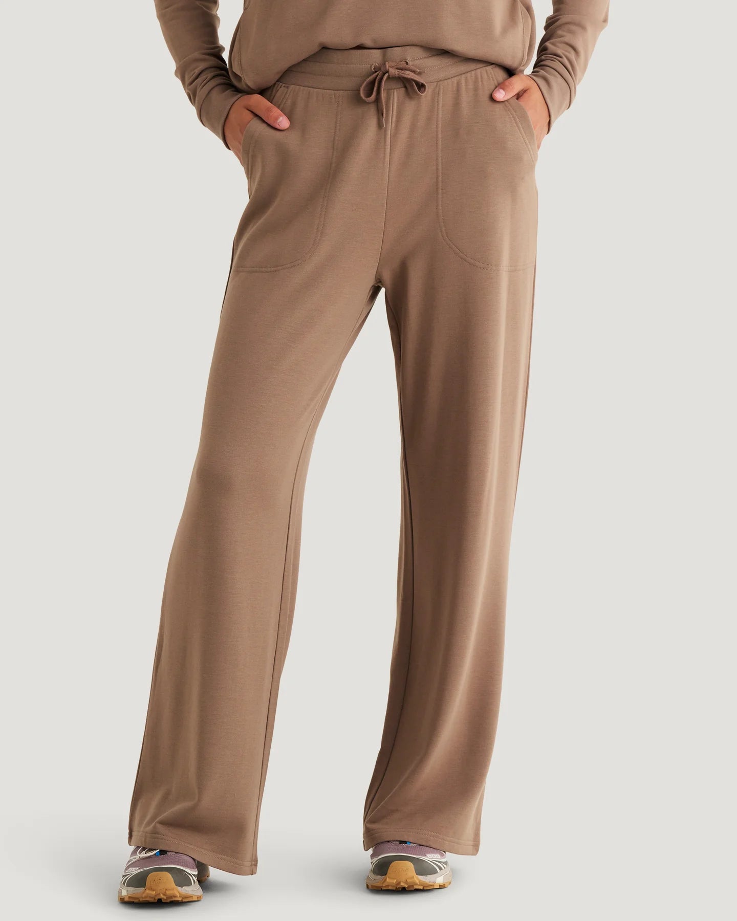 Free Fly Women's Bamboo Lightweight Fleece Wide Leg Pant