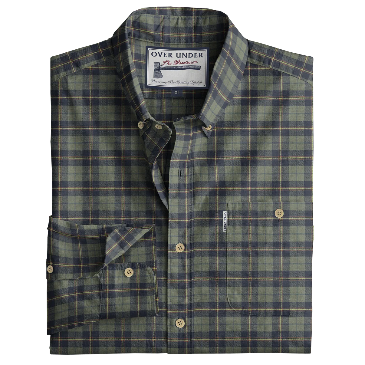 Over Under Men's Woodsman Flannel Shirt