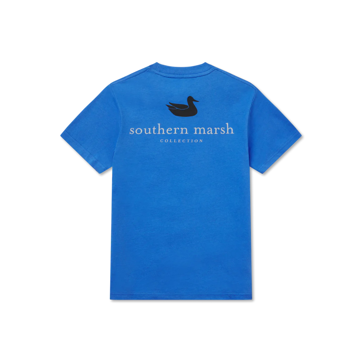 Southern Marsh Youth Authentic Tee - Medium, Lightweight Cotton With Mallard Logo