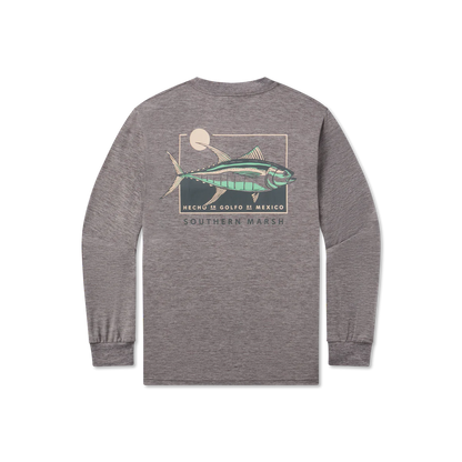 Southern Marsh Long Sleeve FIELDTEC Heathered Tee - Atun De Sol