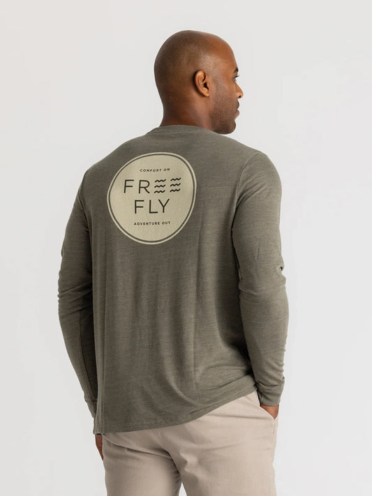 Free Fly Men's Comfort On Long Sleeve Tee