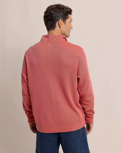 Southern Tide Men's Long Sleeve Bay Berry Quarter Zip