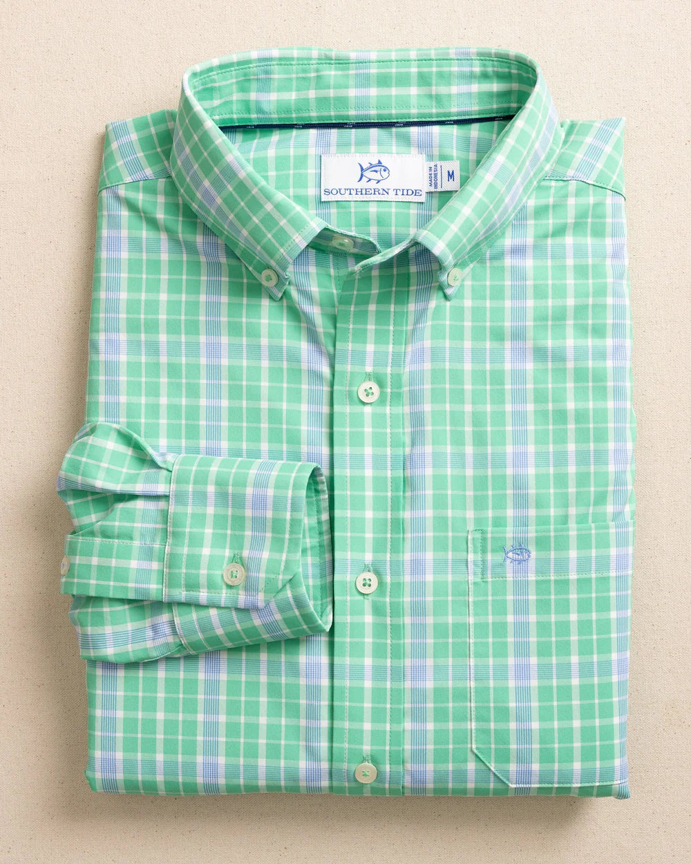 Southern Tide Men’s Intercoastal Beckenham Plaid Sport Shirt