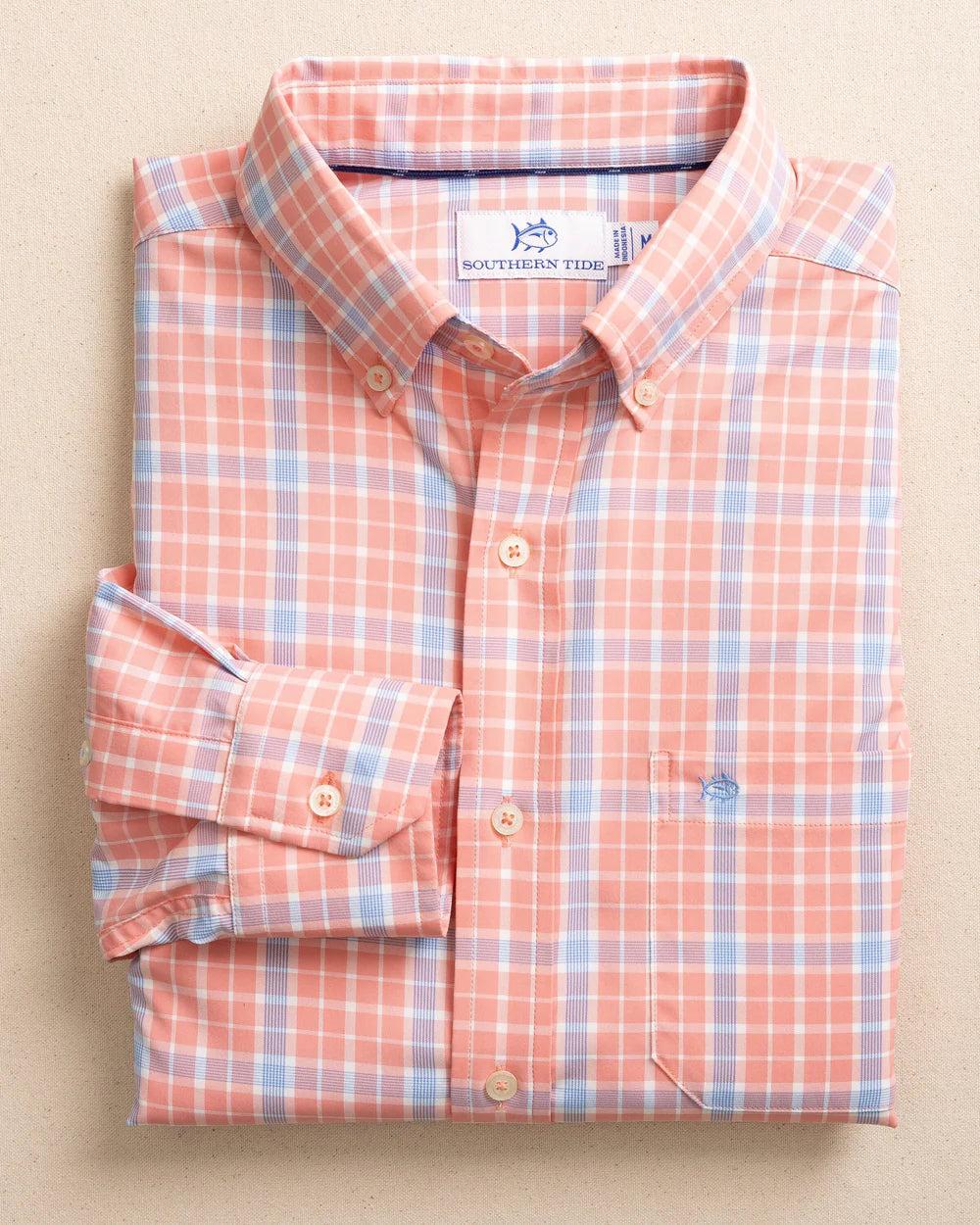 Southern Tide Men’s Intercoastal Beckenham Plaid Sport Shirt