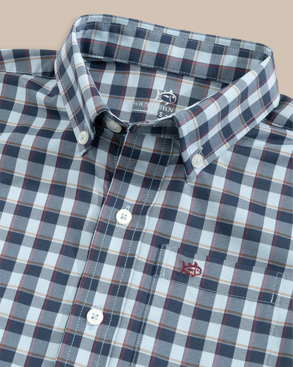 Southern Tide Youth Colleton Plaid Sportshirt