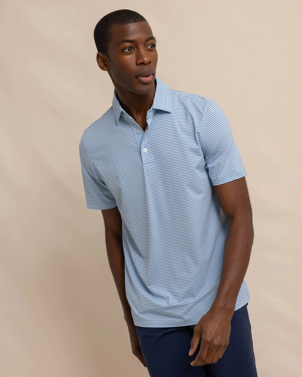 Southern Tide Baytop Stripe Polo