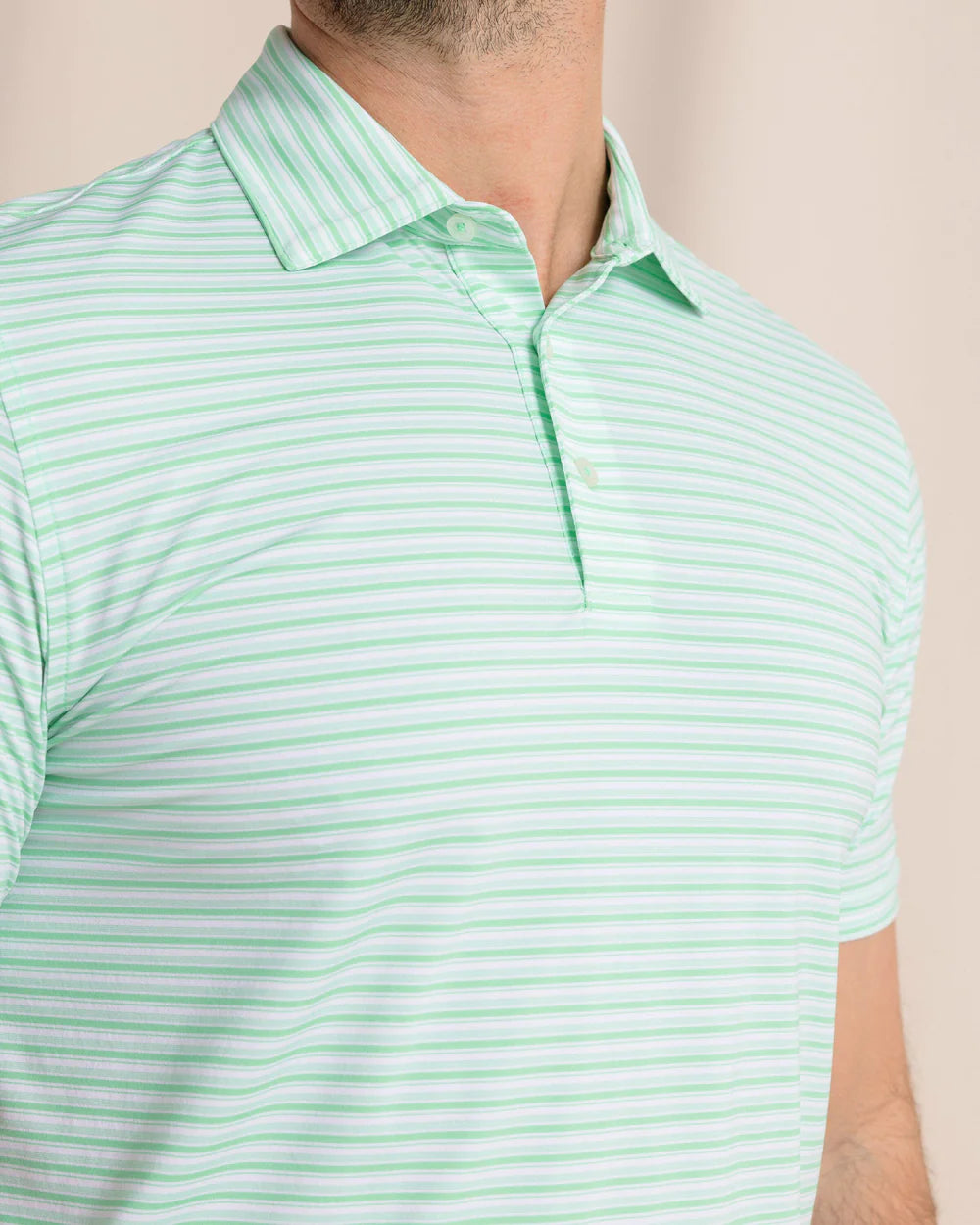 Southern Tide Men’s Brrr-eeze Breezy Point Stripe Polo