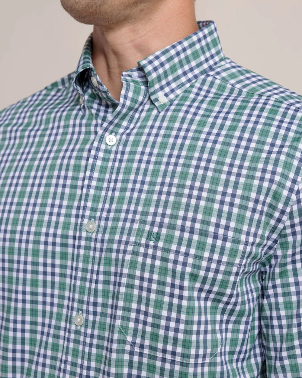 Southern Tide Men's Brr Intercoastal Haywood Plaid Sport Shirt