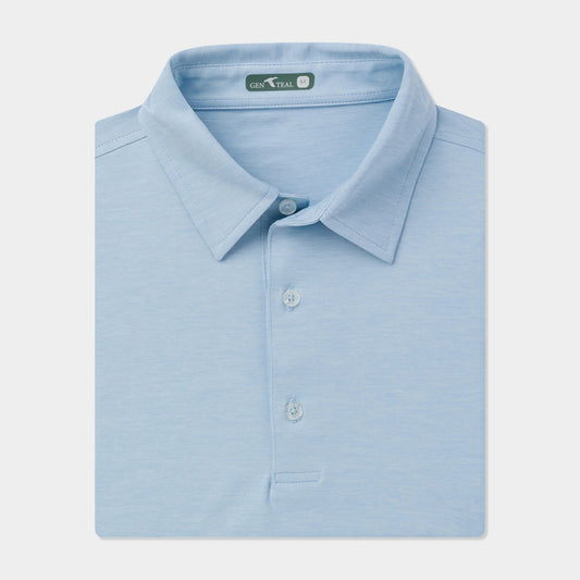 Genteal Brrr Heathered Performance Polo