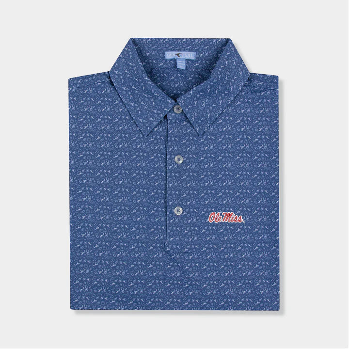 Genteal Ole Miss BRRR Performance Polo