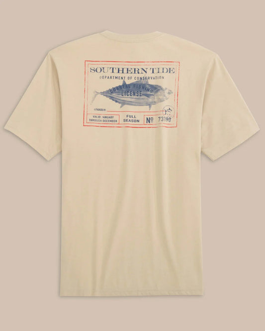 Southern Tide Coastal Fishing License Tee