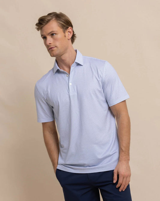 Southern Tide Men's Short Sleeve Driver Clubbin It Polo