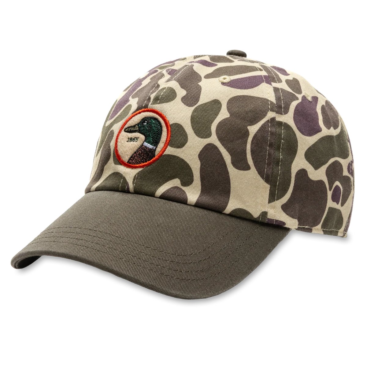 Duck Head Men's Circle Patch Twill Hat