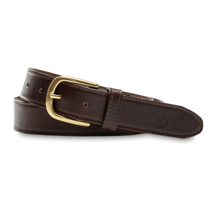 Duck Head Men's Brown Leather Belt