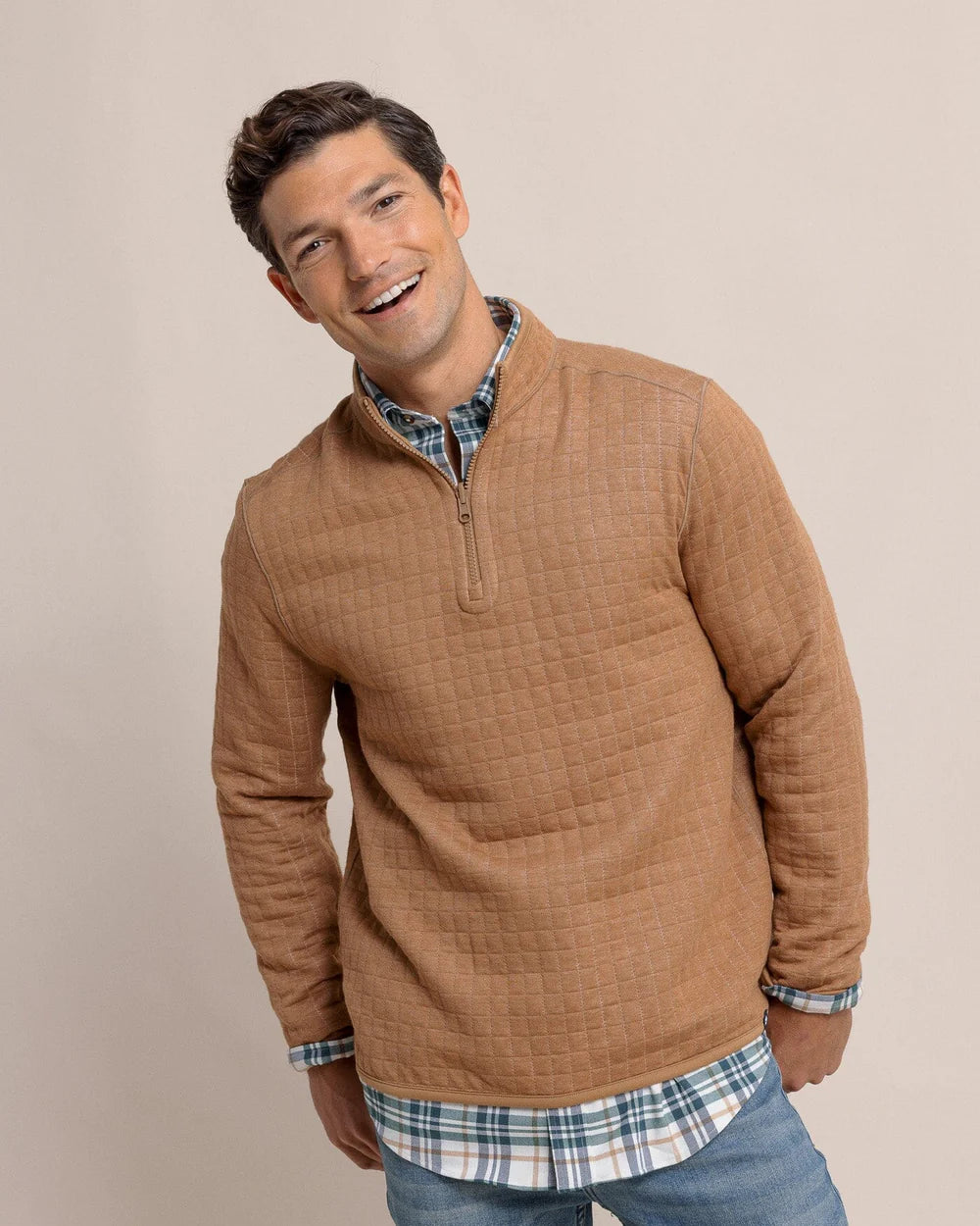 Southern Tide Men's Fairwood Reversible Quarter Zip