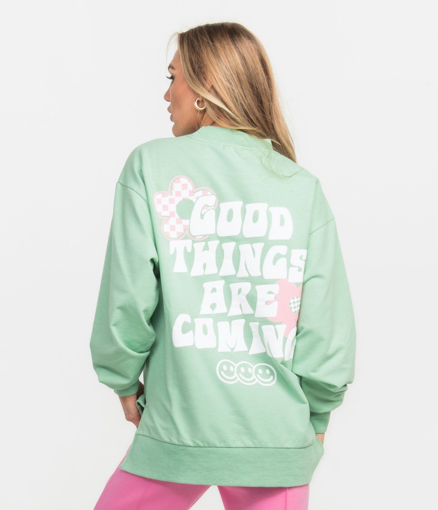 Southern Shirt Happy Thoughts Puff Sweatshirt