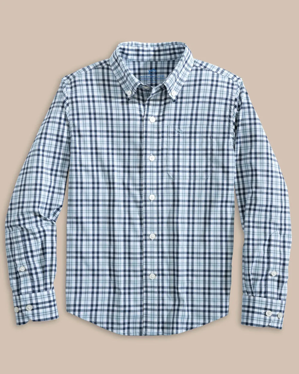 Southern Tide Youth Haywood Plaid Sportshirt