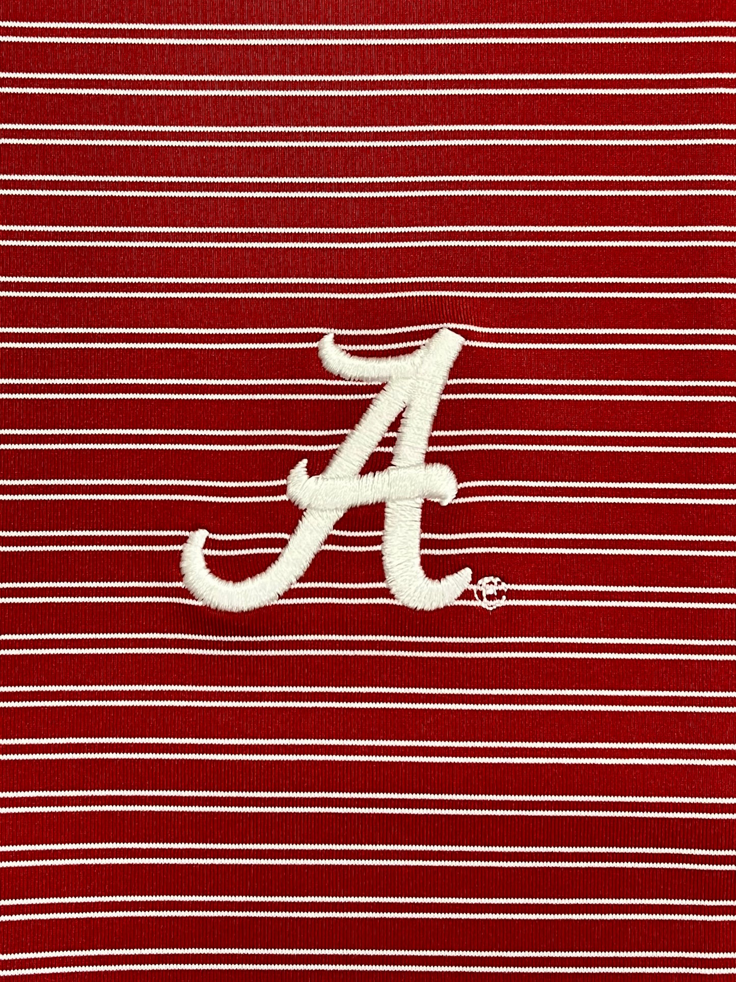 Horn Legend Alabama Red Stripe Polo