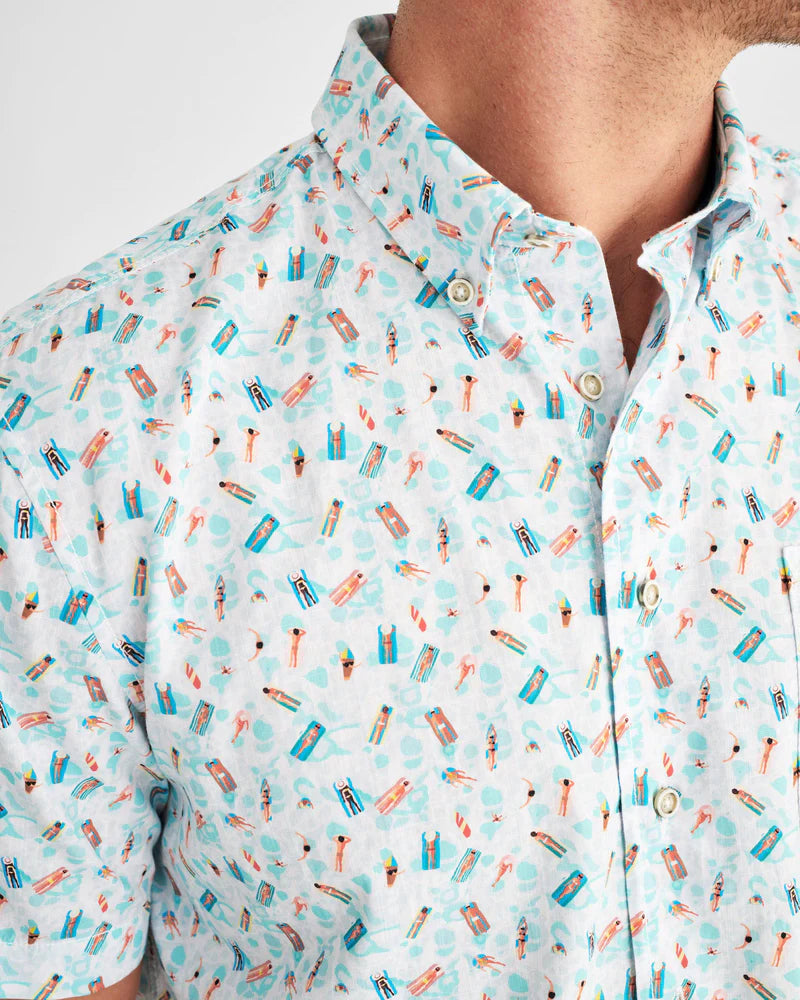 Johnnie-O Floaty Hangin' Out Button Up Shirt