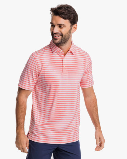 Southern Tide Ryder Heather Kendrick Performance Polo Shirt