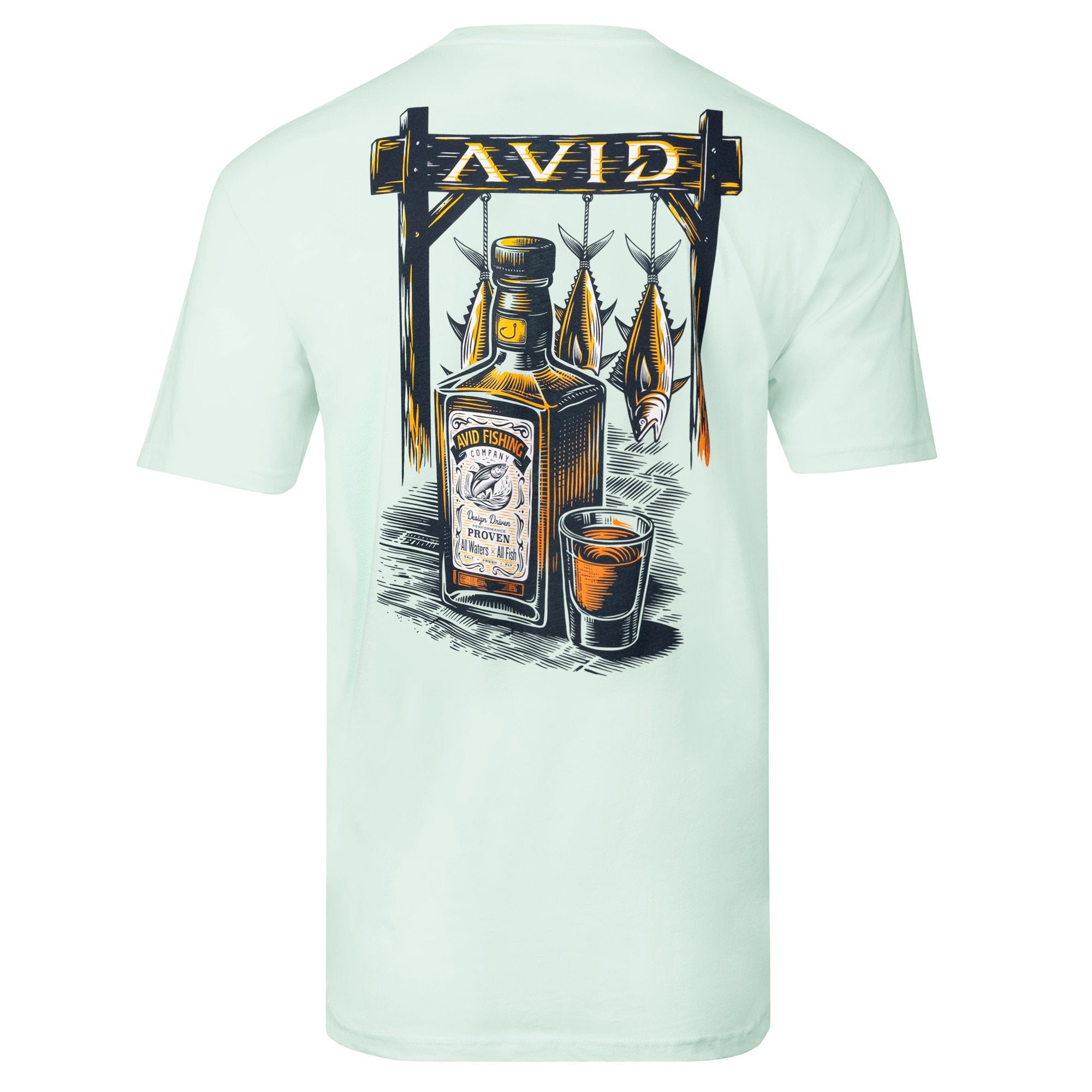 Avid Men's Whiskey Tuna T-Shirt