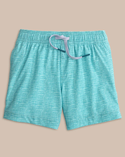 Southern tide kids painted check trunks