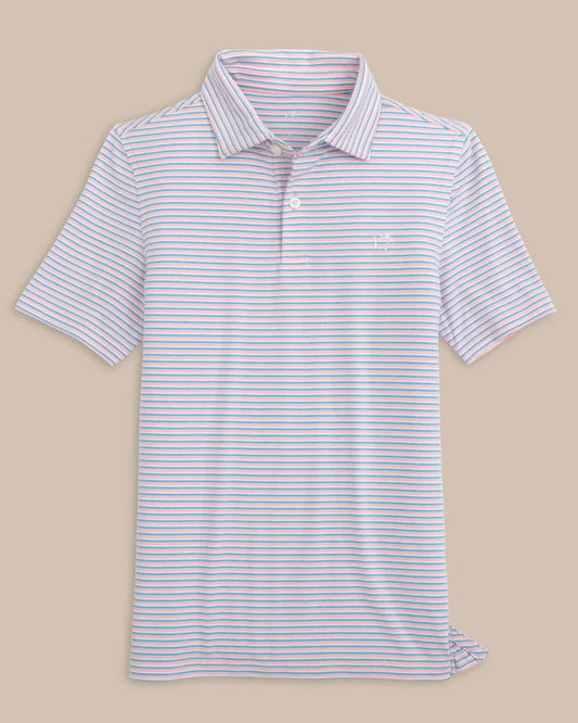 Southern tide Youth Ryder Halls heathered performance polo