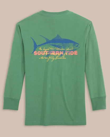 Southern Tide Youth SJ Facts Long Sleeve T-Shirt