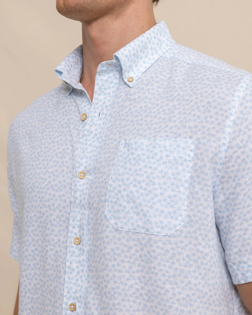 Southern Tide Palm and Breezy Sport Shirt