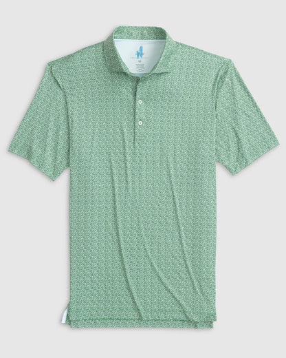 Johnnie-O Lucky Printed Featherweight Performance Polo
