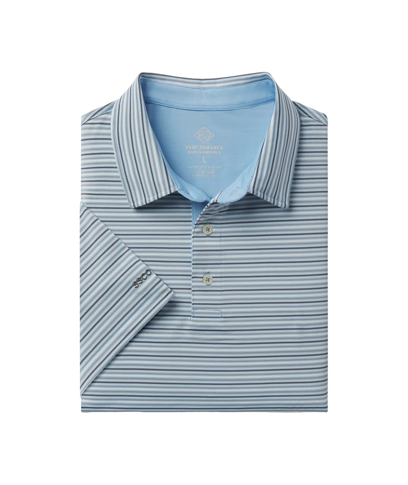 Southern Shirt Men's Riverbend Stripe Polo