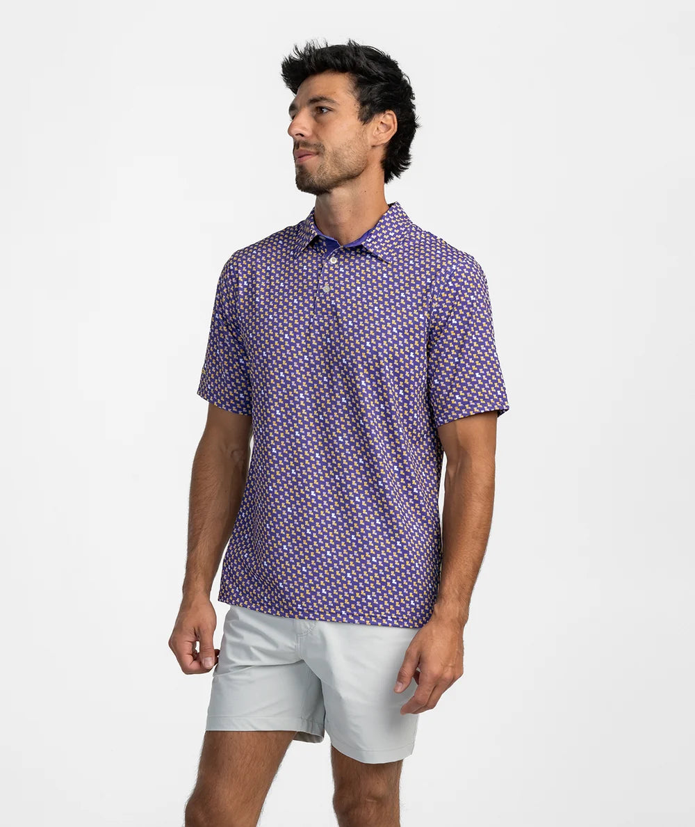 Southern Shirt Men's Kickoff Camo Motion Tech Performance Polo
